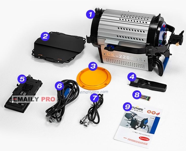 ĐÈN SPOTLIGHT LED CK-2200GS