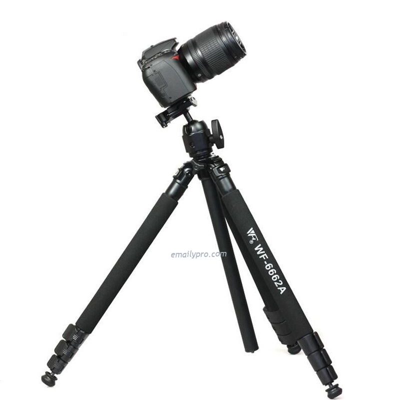 Chân máy ảnh Tripod Weifeng WF-6662A Chính hãng