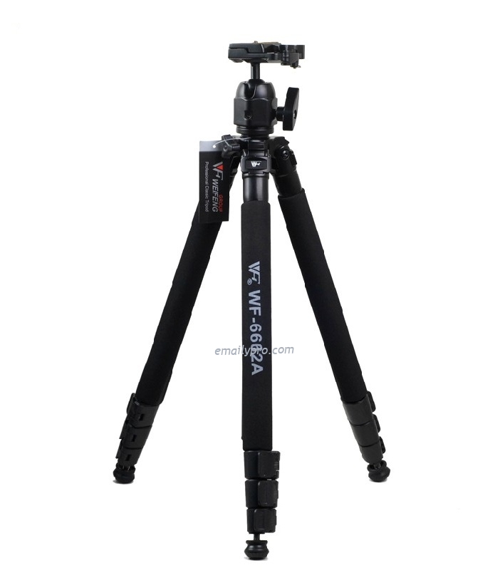 Chân máy ảnh Tripod Weifeng WF-6662A Chính hãng