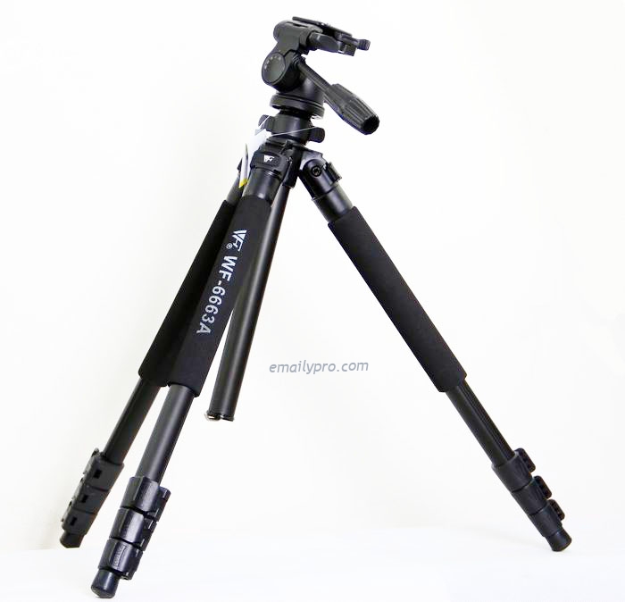 Chân máy ảnh Tripod Weifeng WF-6663A Chính hãng