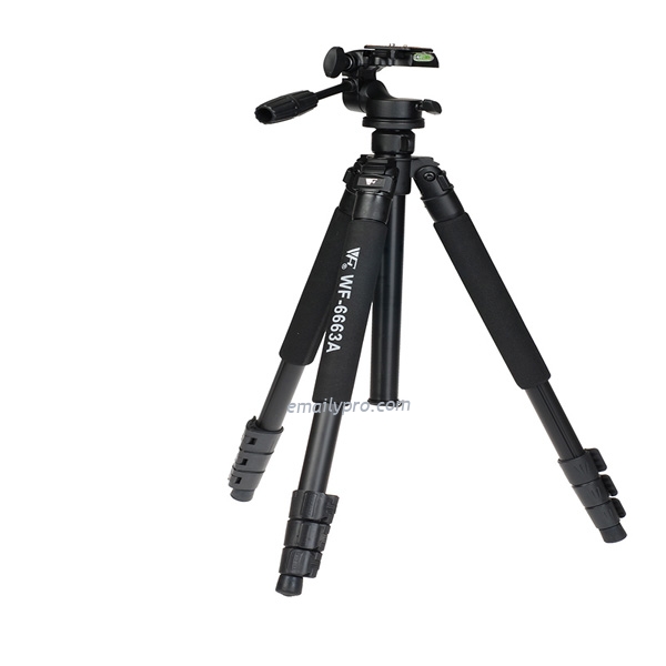 Chân máy ảnh Tripod Weifeng WF-6663A Chính hãng