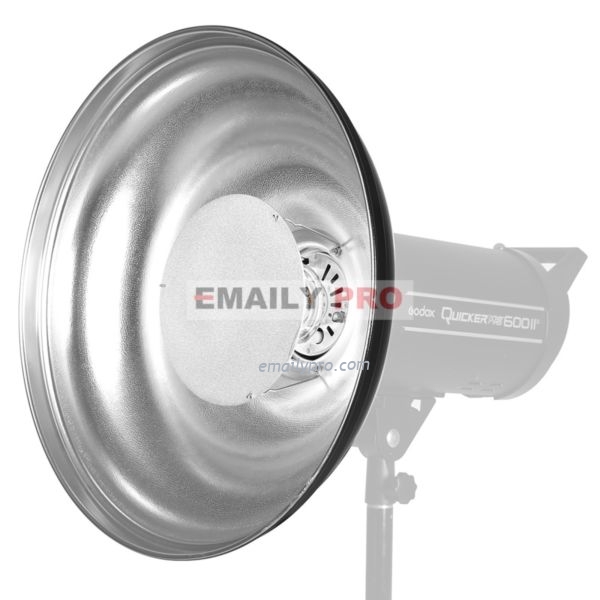 Beauty Dish Mount Bowen EM 42cm- White