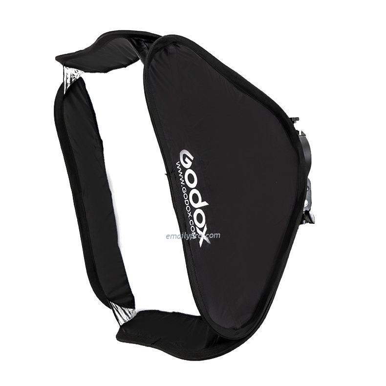 Softbox Flash Speedlite Godox 50x50 Cm + Honeycomb