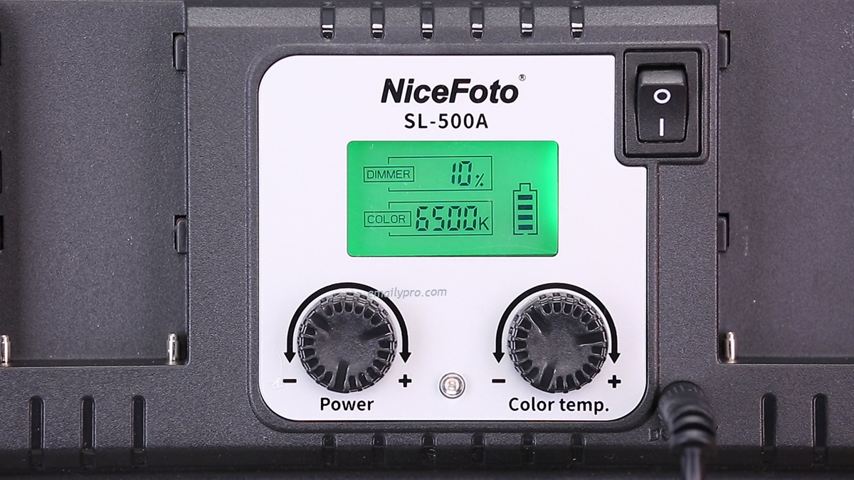 Đèn Video LED NiceFoto SL-500A