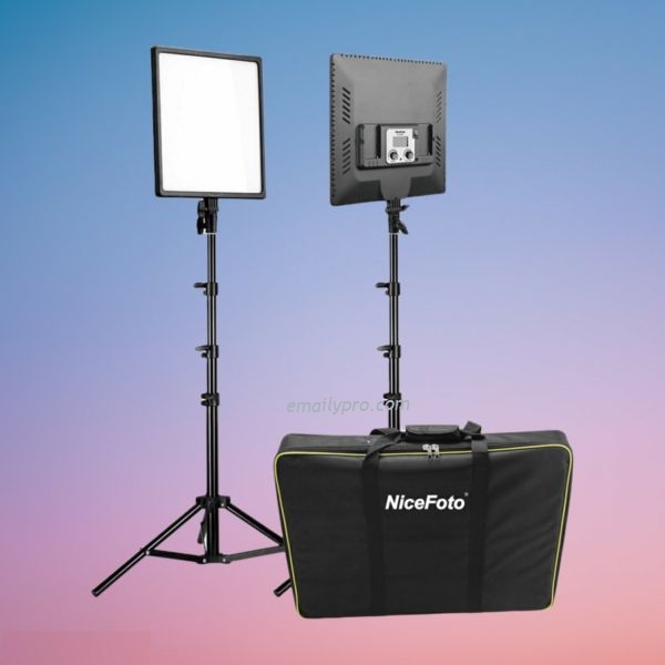 Bộ Đèn KIT Video LED NiceFoto SL-500A