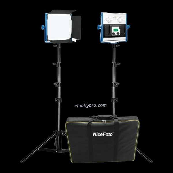 Bộ Đèn KIT Video LED NiceFoto SL-600A