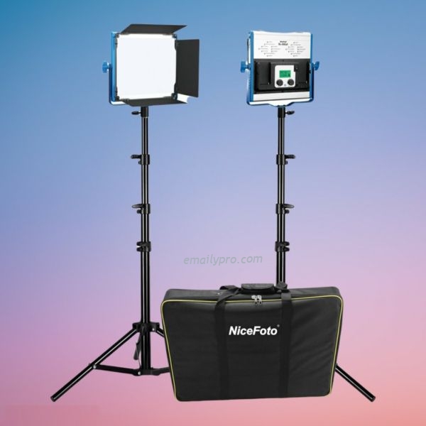 Bộ Đèn KIT Video LED NiceFoto SL-600A