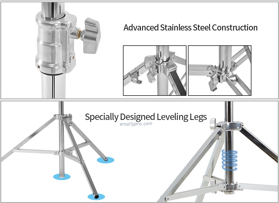 CHÂN LIGHT STAND BOOM LS-M16 Pro Nicefoto