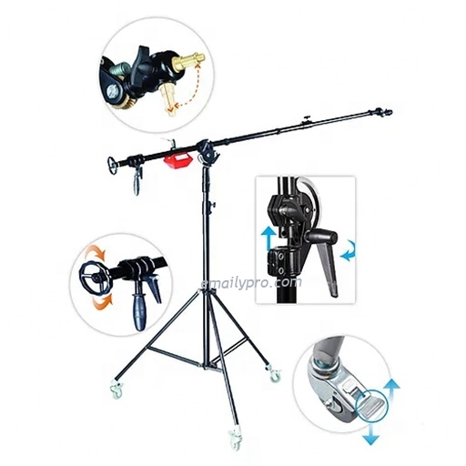 CHÂN LIGHT STAND BOOM QIHE QH-J2650T