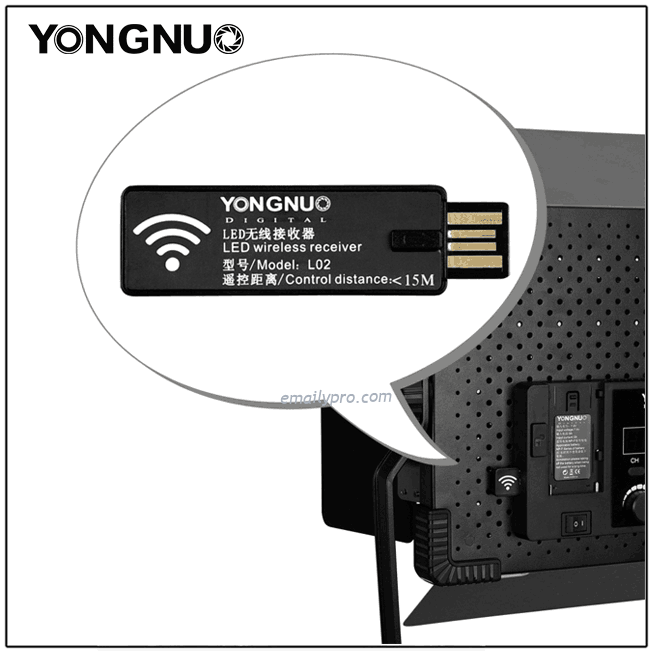 Đèn Led Yongnuo YN-6000 Video Light 3200K-5600K PRO