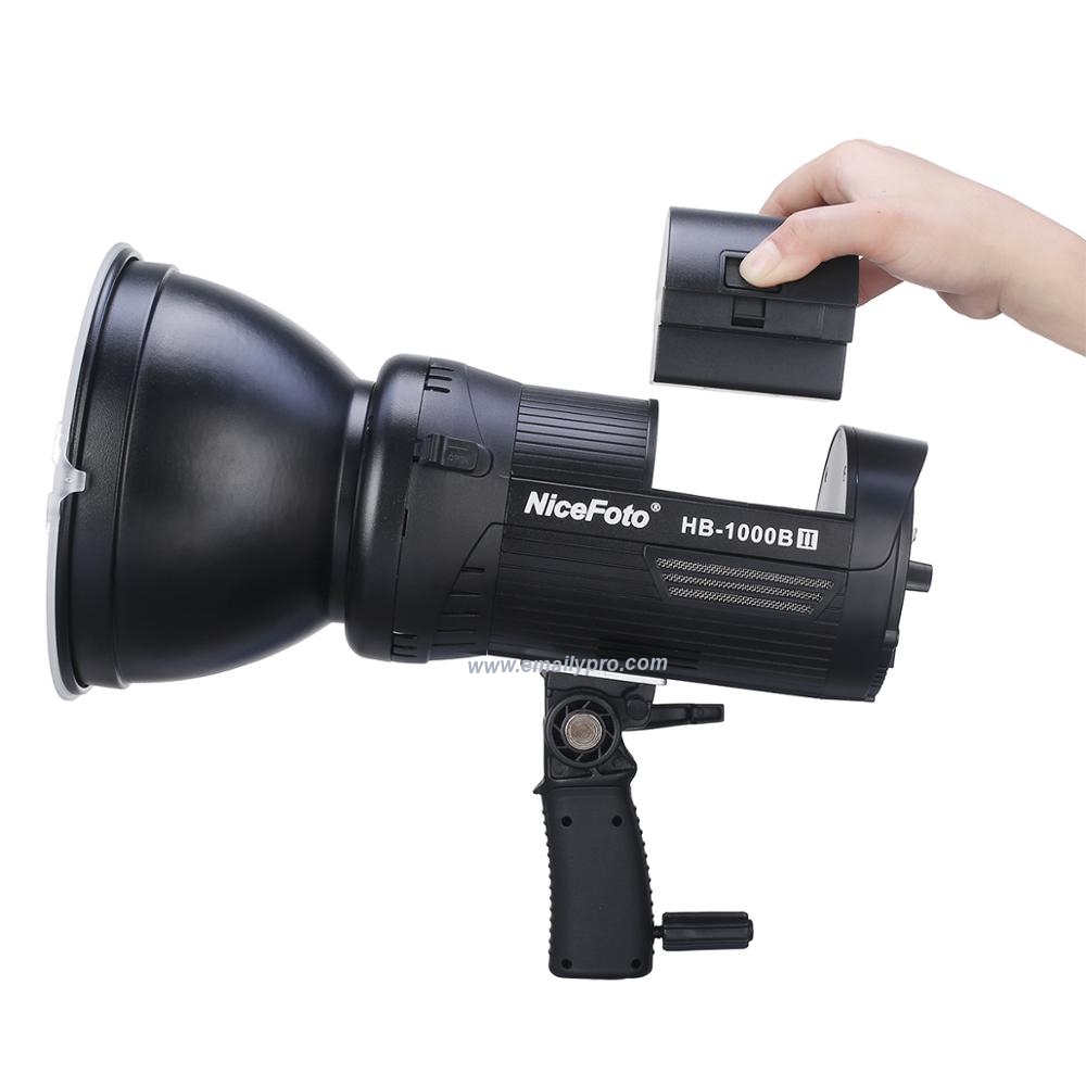 Đèn video LED ngoài trời NiceFoto HB-1000B II-5500K
