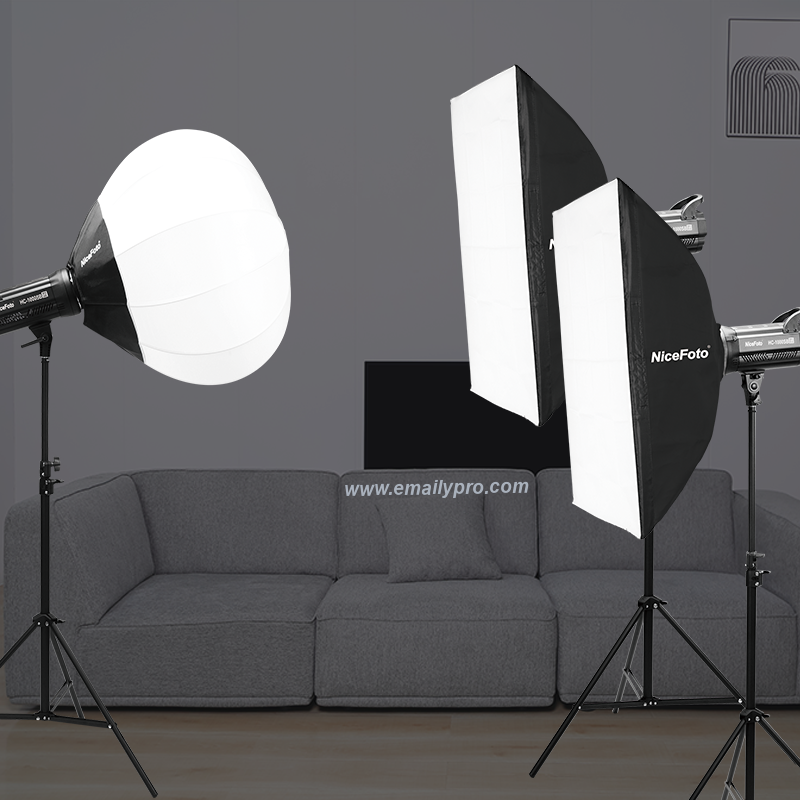 Bộ Đèn LED VIDEO LIHGT NICEFOTO KT-HC404 300w