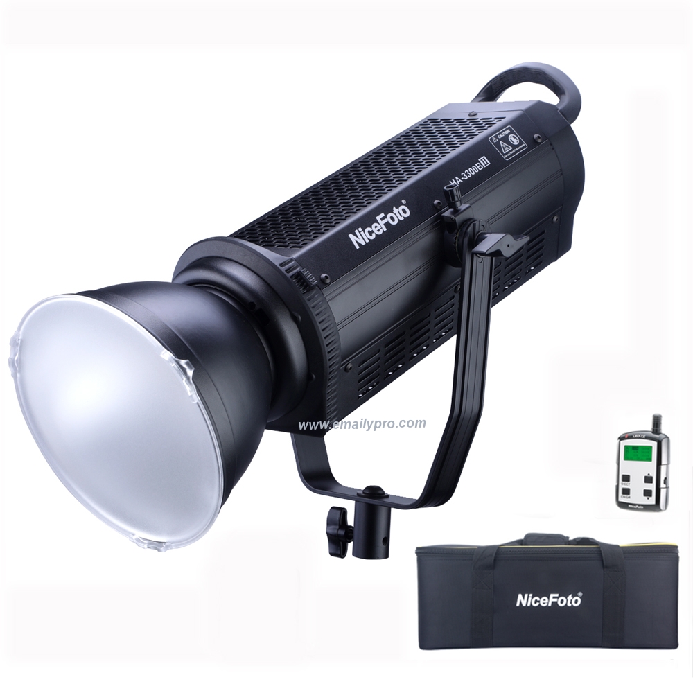 NiceFoto HA-3300BII 330W - 5600K COB LED  VIDEO LIGHT