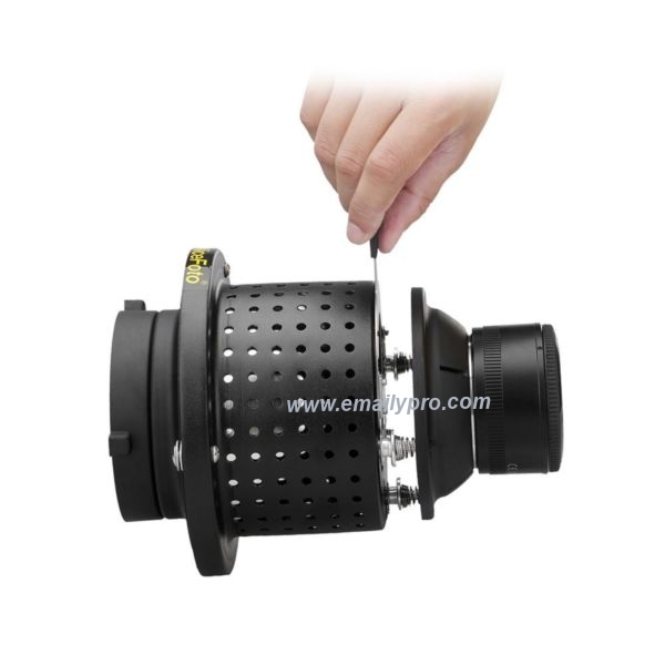 NiceFoto Professional Snoot SN-29 Lens 50mm