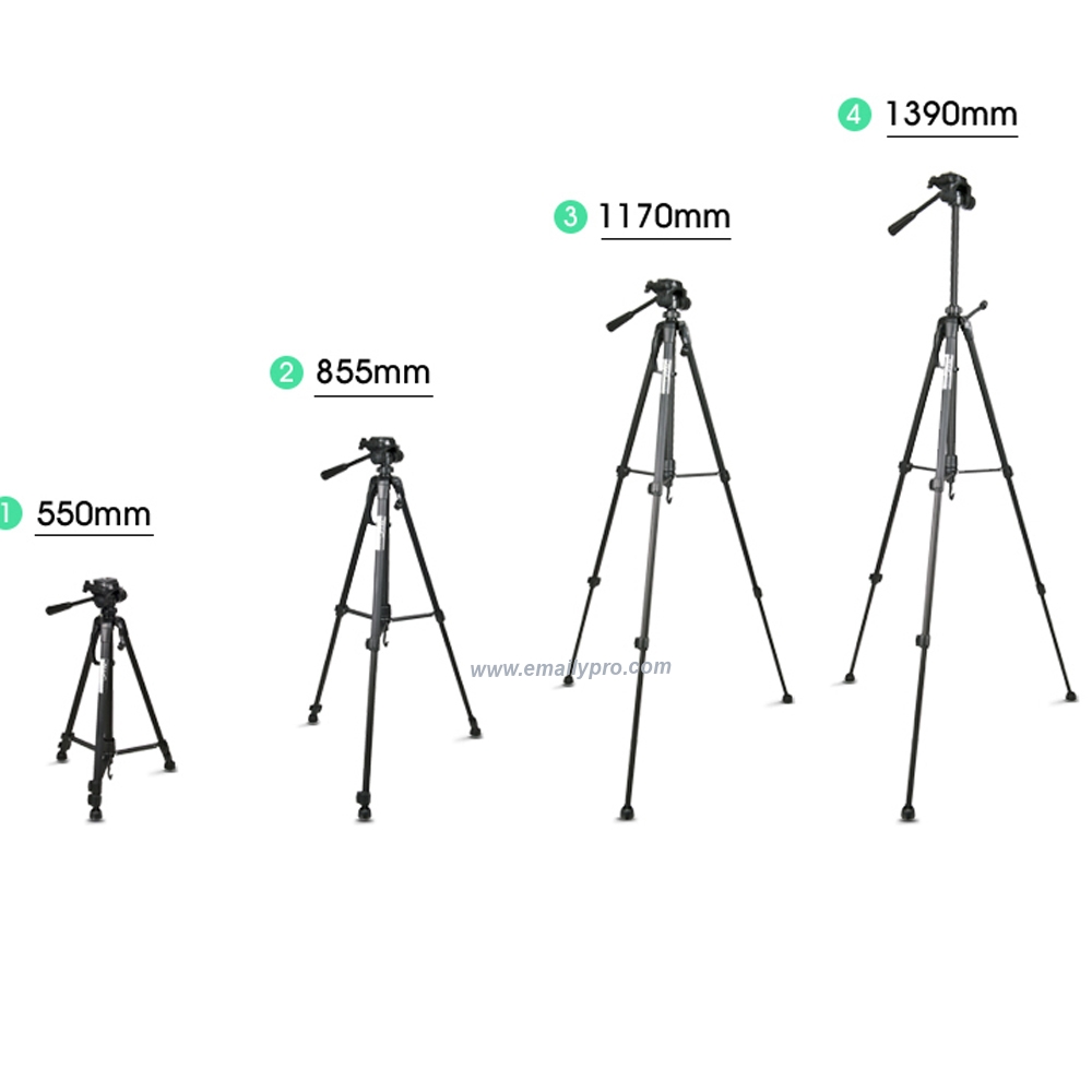 Chân máy ảnh WF-3520 WEIFENG