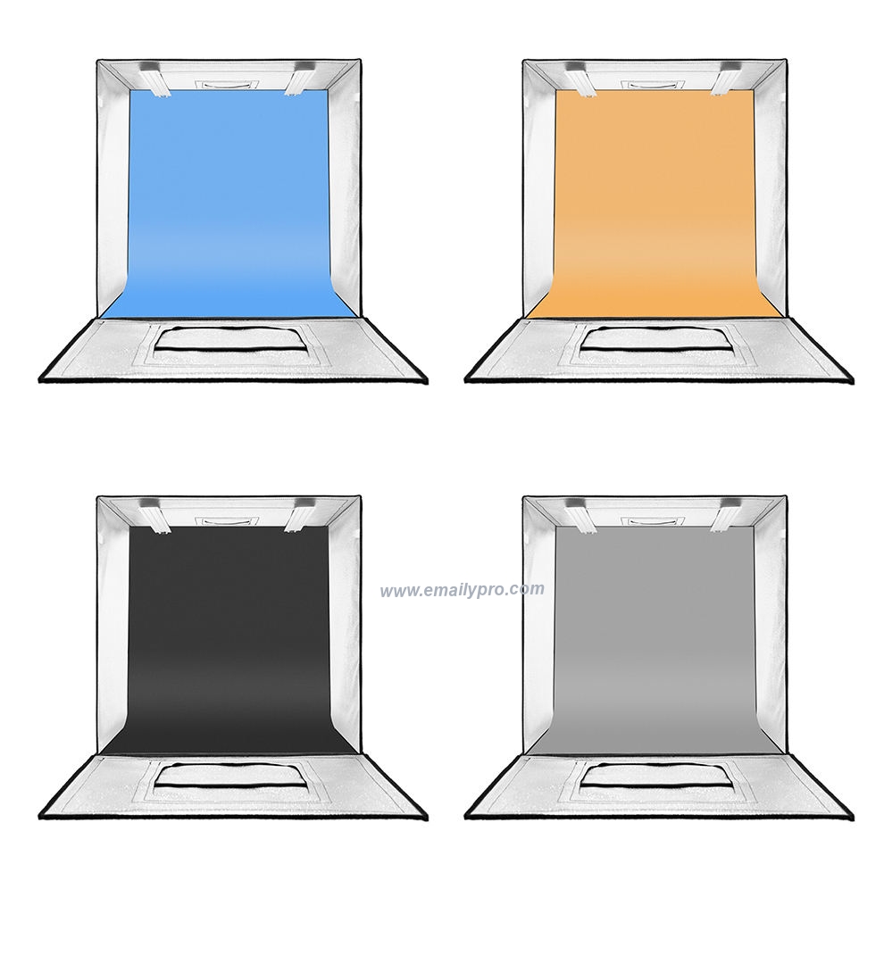 Hộp Chụp Sản Phẩm 40*40cm LED AMBITFUL