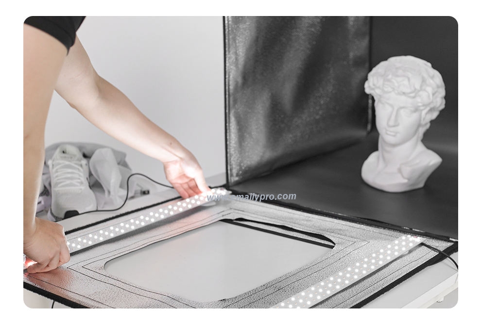 Hộp Chụp Sản Phẩm 40*40cm LED AMBITFUL