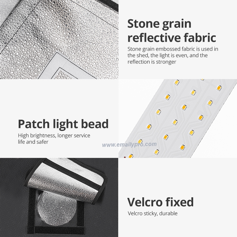 Hộp Chụp Sản Phẩm AMBITFUL 60*60cm LED 2800-5600K