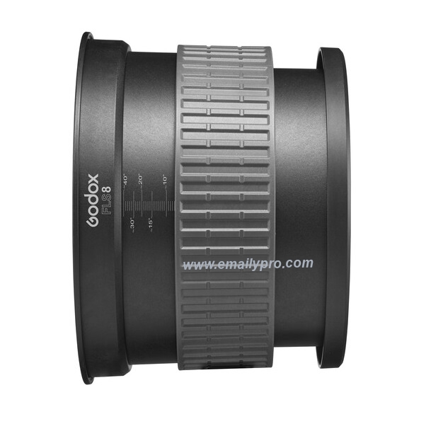 Combo LENS GODOX FLS-8 & Barndoor LB-10