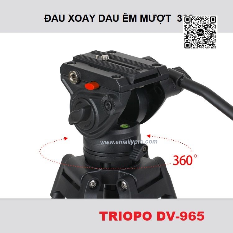 Chân máy quay TRIOPO DV-965