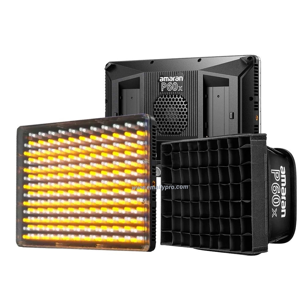 LED VIDEO LIGHT Amaran P60X Bi-Color 3200K - 6500K