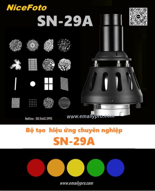NiceFoto Professional Snoot SN-29A