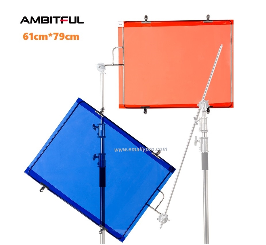 Gel màu lọc sáng + Khung inox kích thước 61x76cm