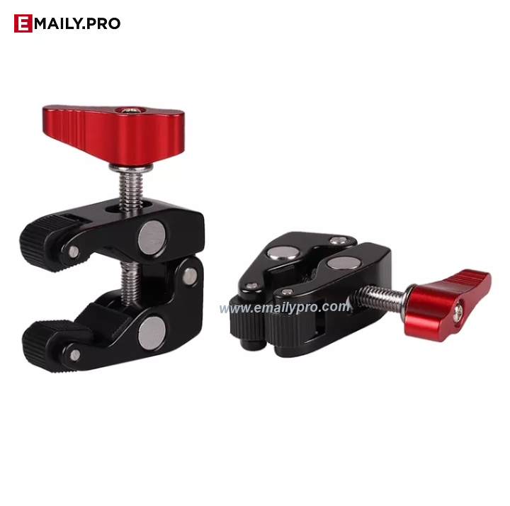 Arm tay nối dài + Kẹp kim loại