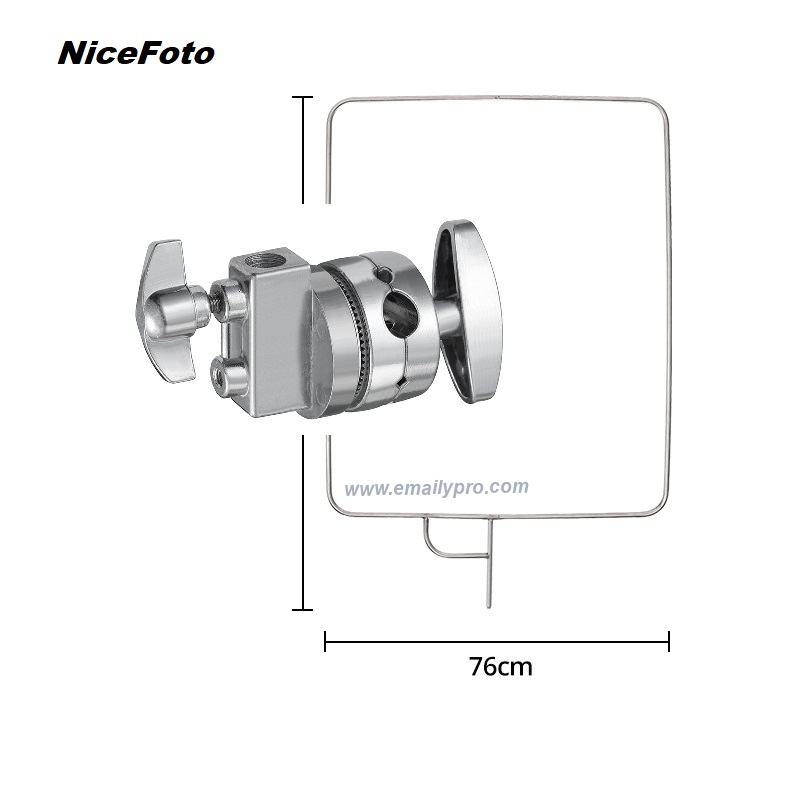 Tay Cờ Tản Sáng 75x90cm + GRIP HEAD NiceFoto