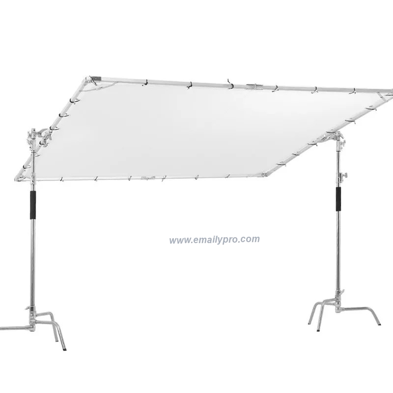 FRAME SCRIM DIFFUSER HD-JINBEI + C-Stand