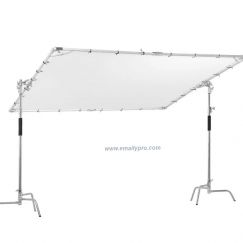 FRAME SCRIM DIFFUSER HD-JINBEI + C-Stand