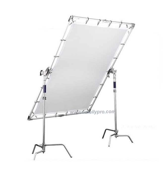 Background Diffuser Screen KIT 300cmX300cm + C-Stand