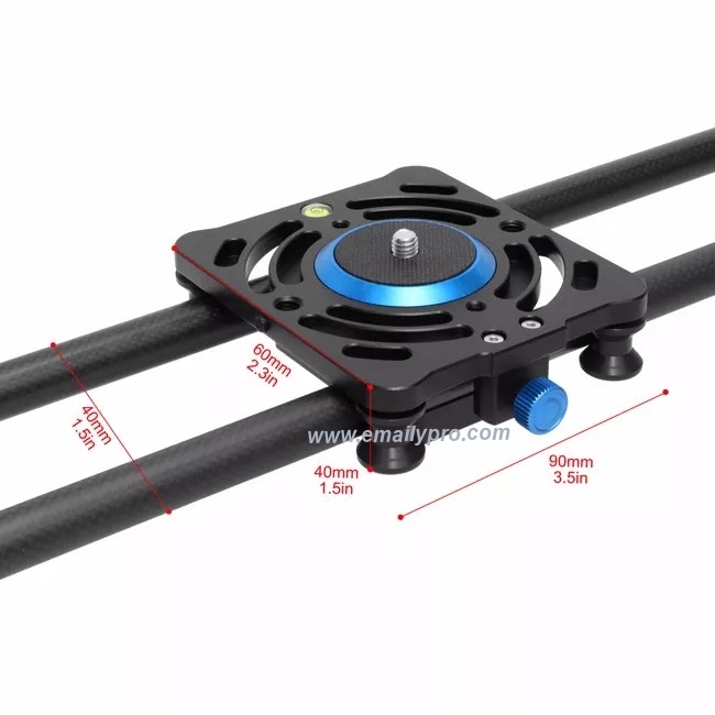 Slider SELEN 100cm Carbon