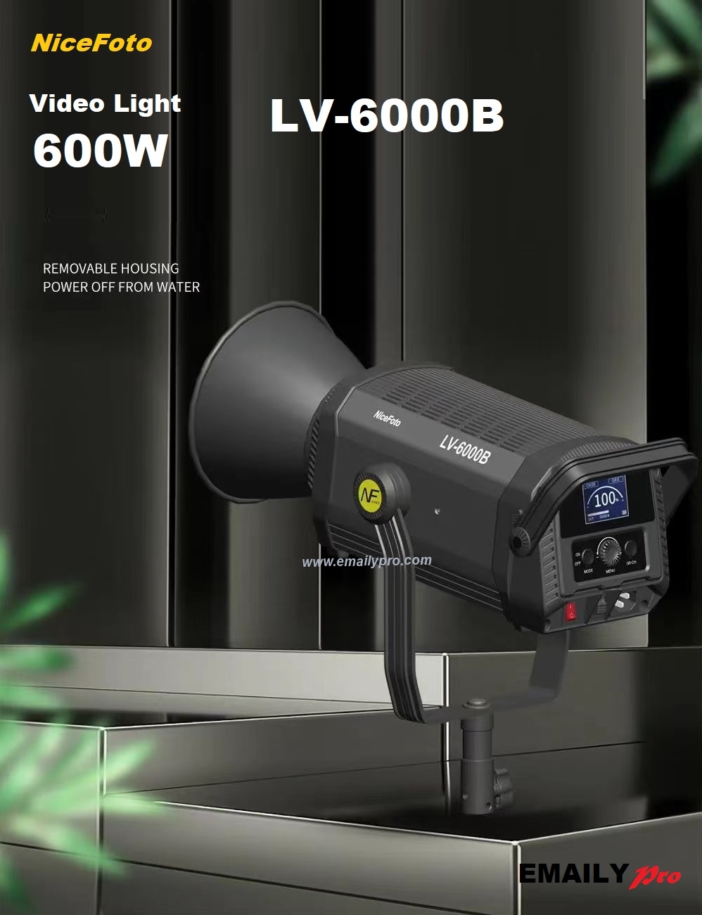 NiceFoto LED LV-6000B Video Light