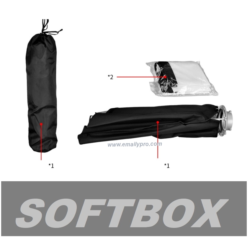 Softbox Umbrella NiceFoto KS-60*90 Grid