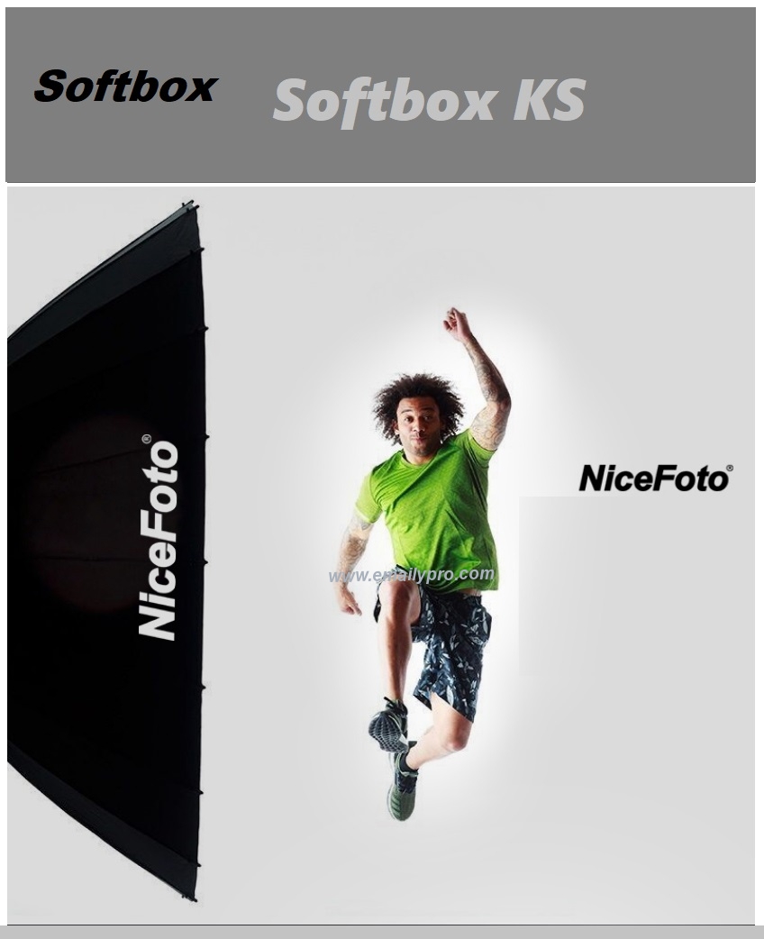 Softbox Umbrella NiceFoto KS-80*120 Grid