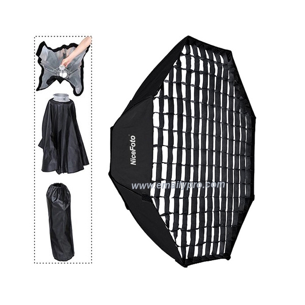 Softbox Umbrella NiceFoto KS-95cm Grid