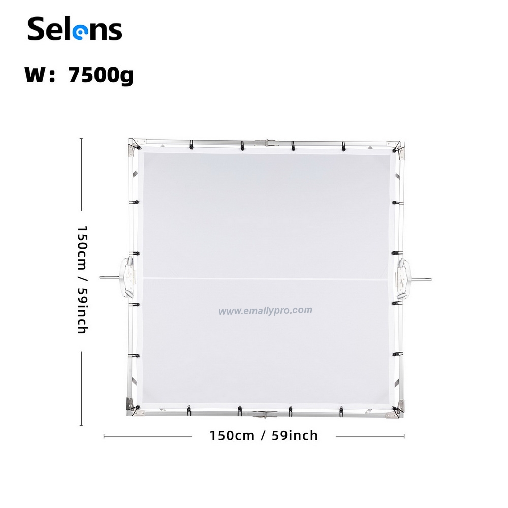 FRAME SCRIM DIFFUSER 150cm X150cm -THAO TÁC NHANH