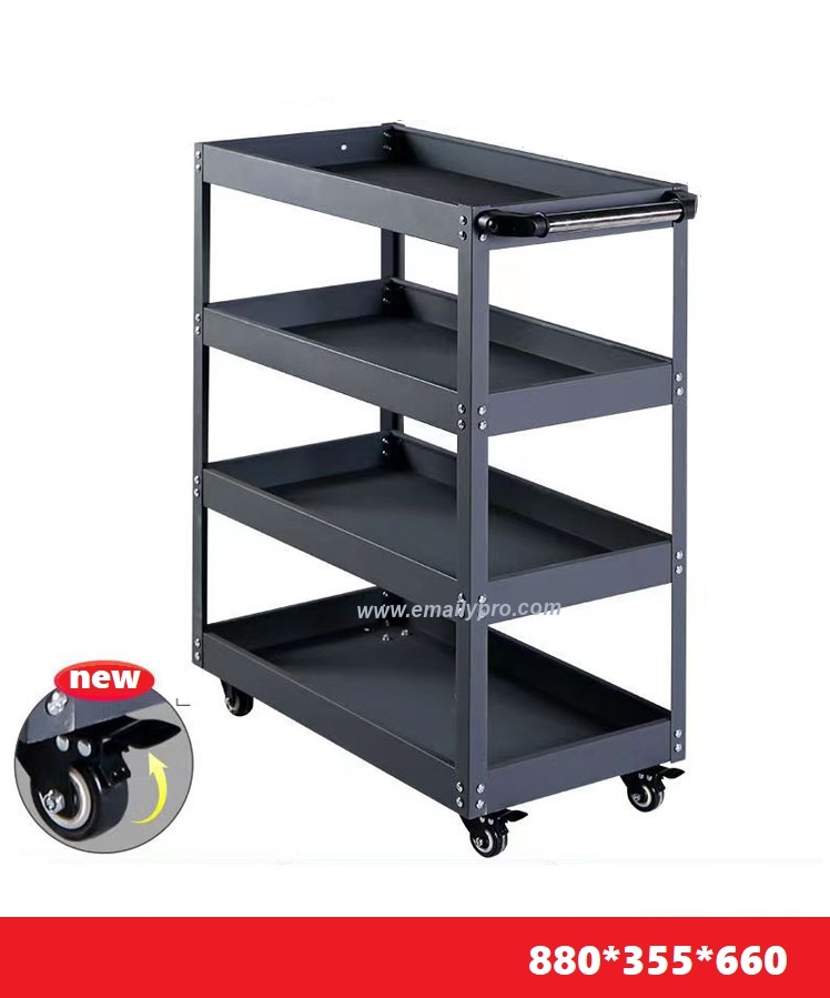 Xe lưu trữ thiết bị 4 Tầng cho STUDIO