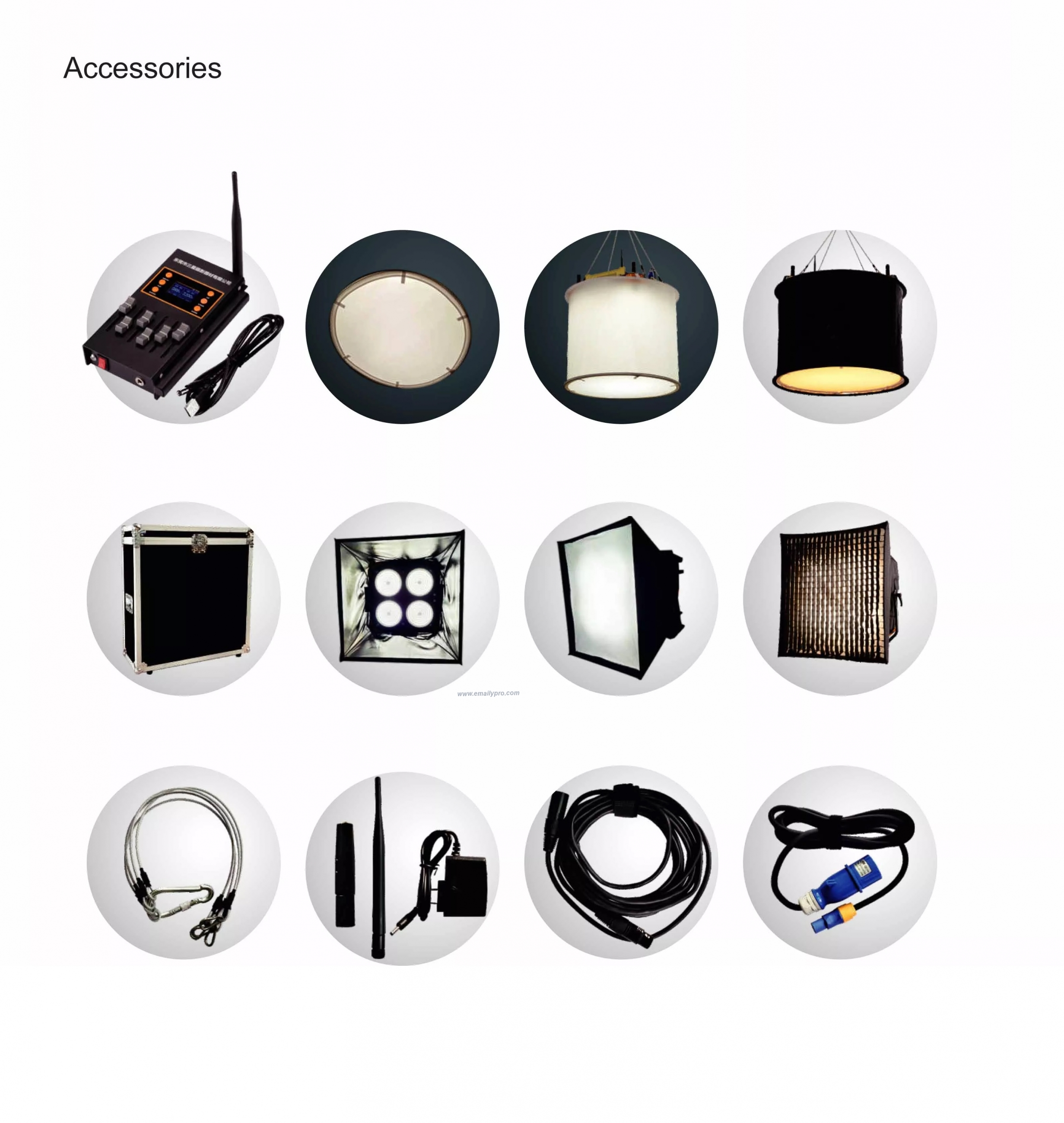 Đèn LED PDL-08 1200W Studio Movie Video