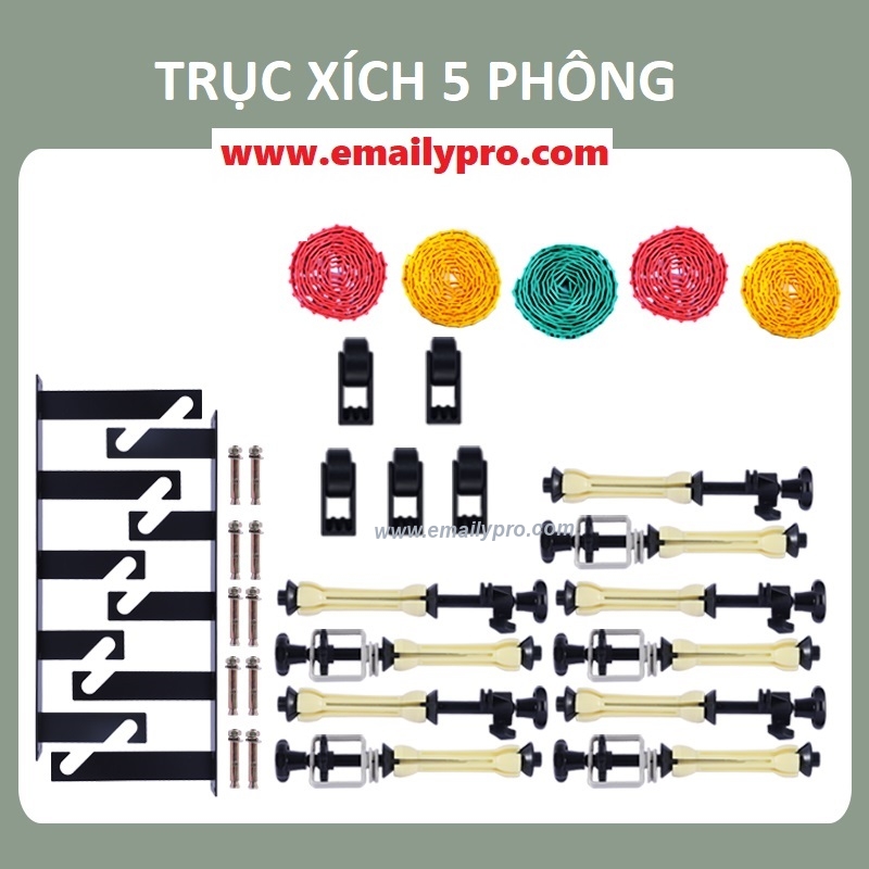 TRỤC KÉO PHÔNG XÍCH 5 Không Ống