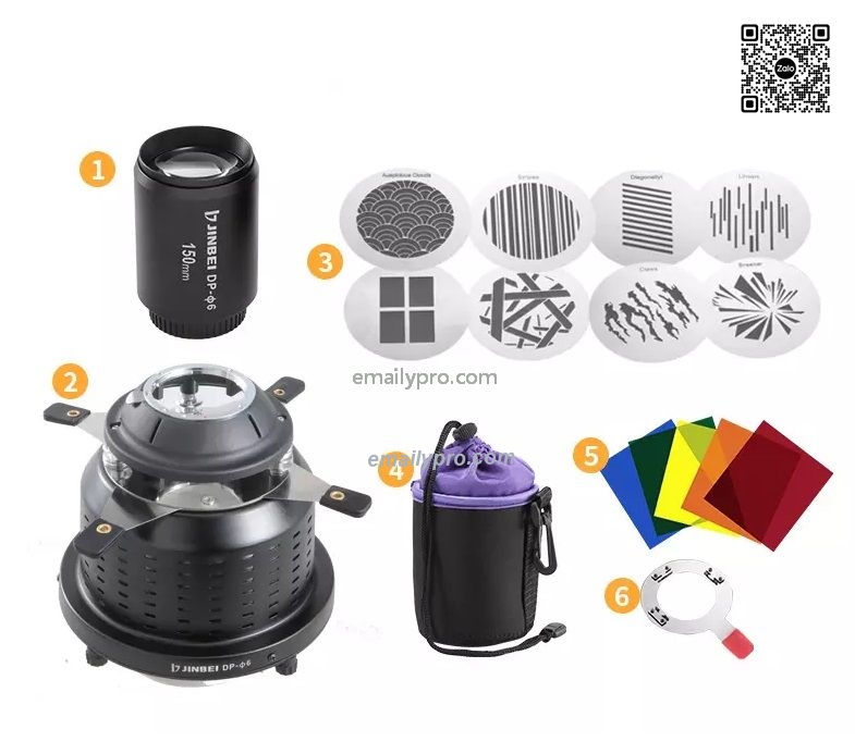 Bộ tạo hiệu ứng JINBEI DP-Ø6