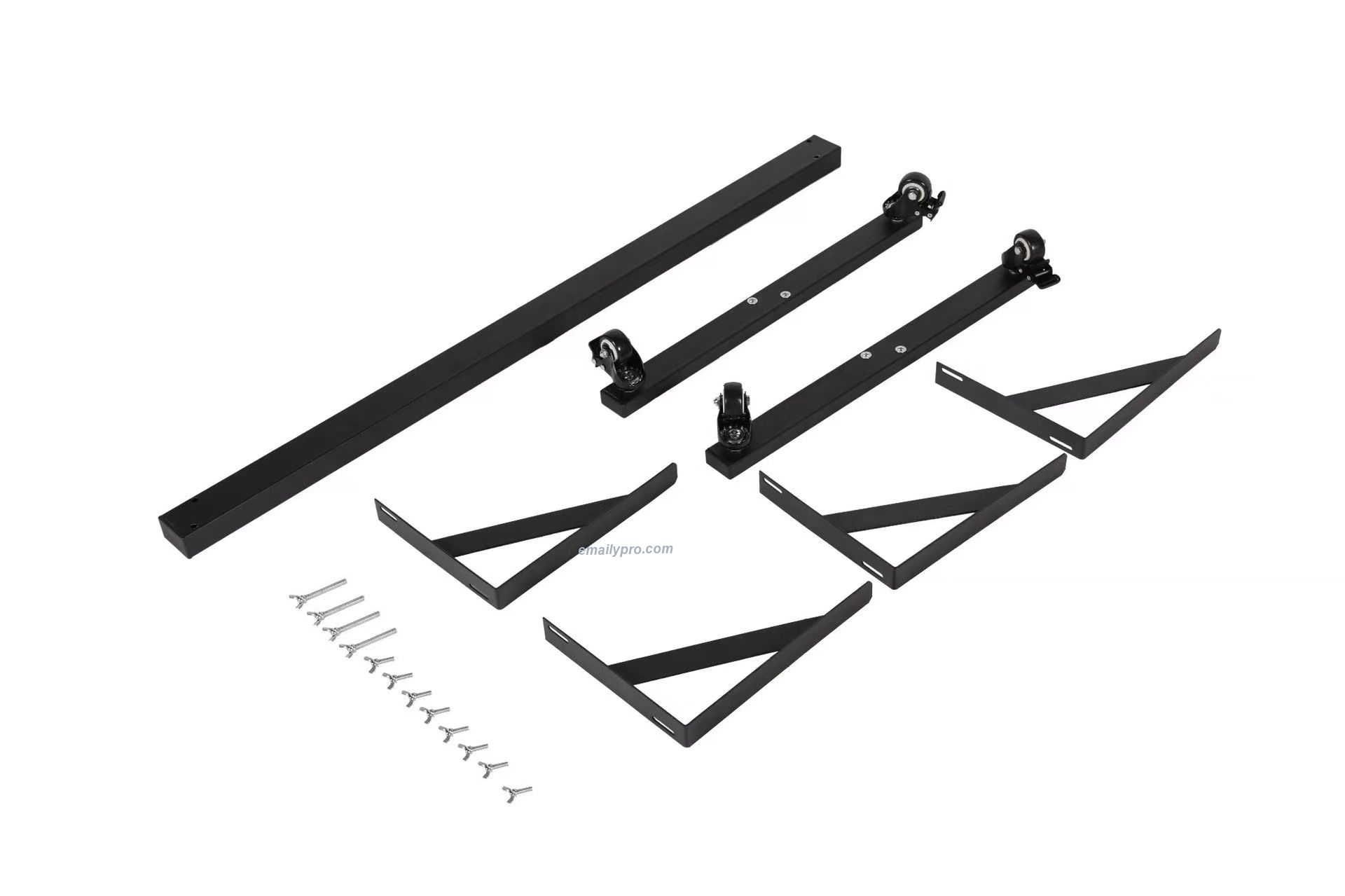 Chân kẹp xốp hắt sáng có Bánh xe