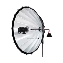 Softbox 90 Deep Zoom Focus Umbrella Silver