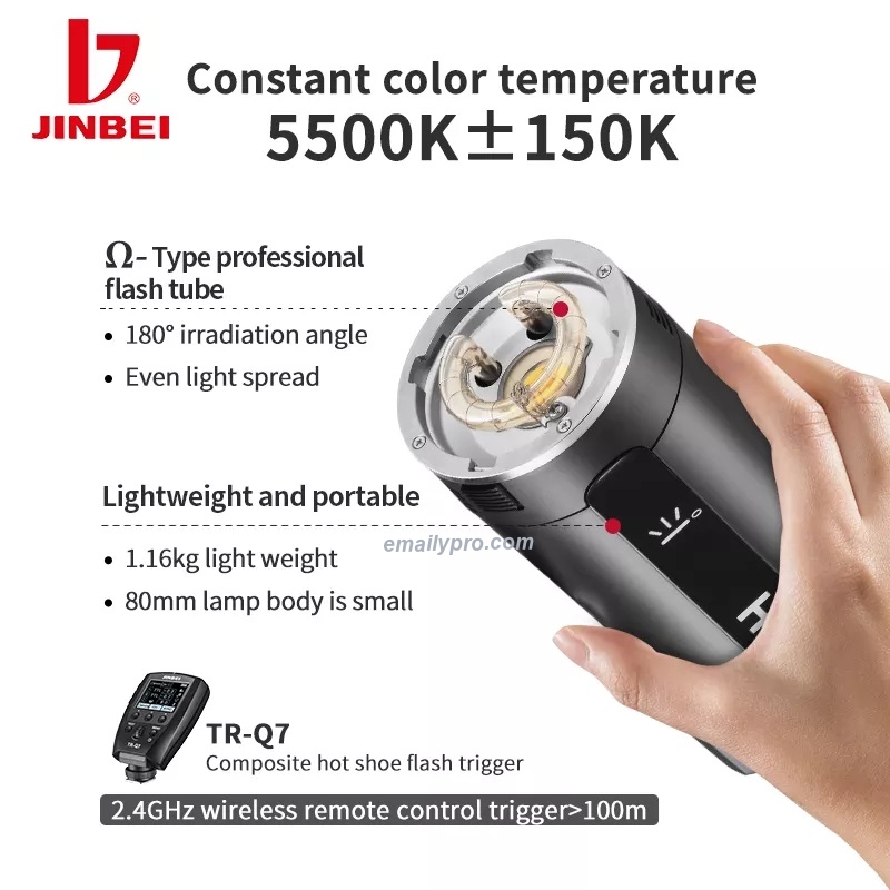 Đèn Flash Jinbei  HD200 Pro