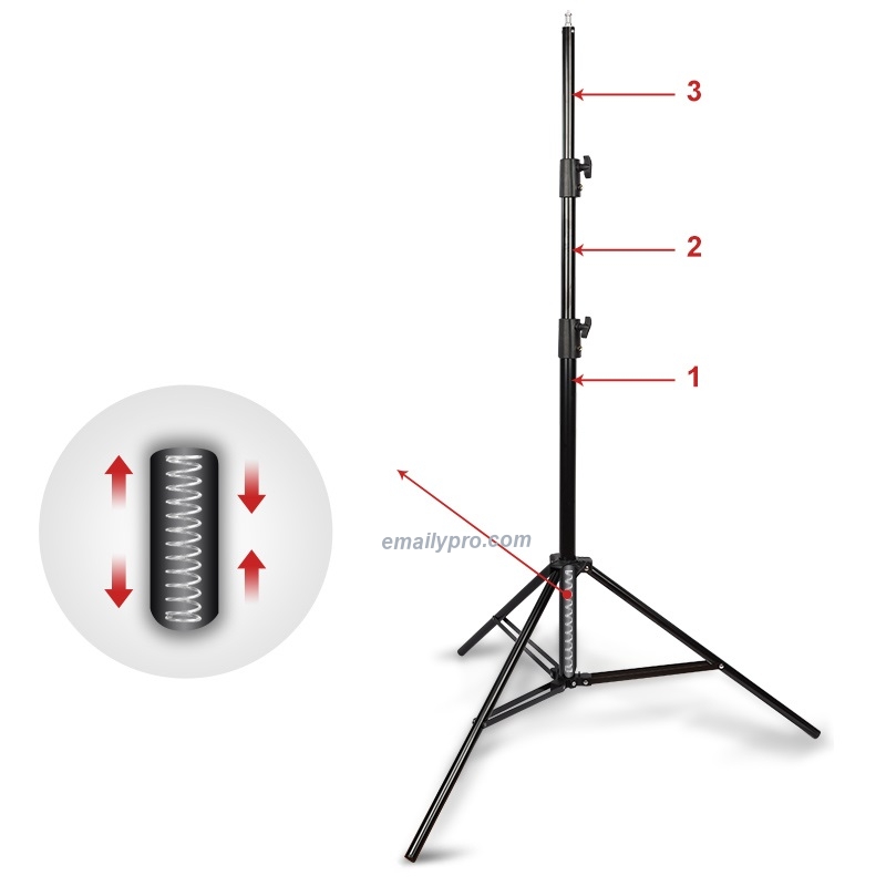 LIGHT STAND 280B EMAILYPRO