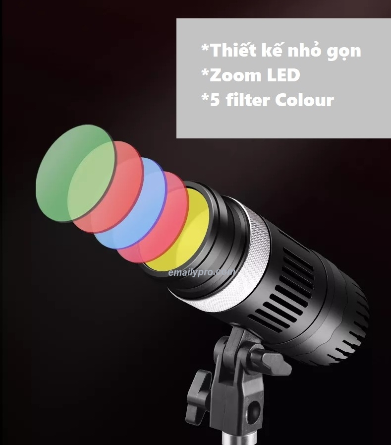 Đèn Spotlight LED YM-80 Bi-Colour 50W