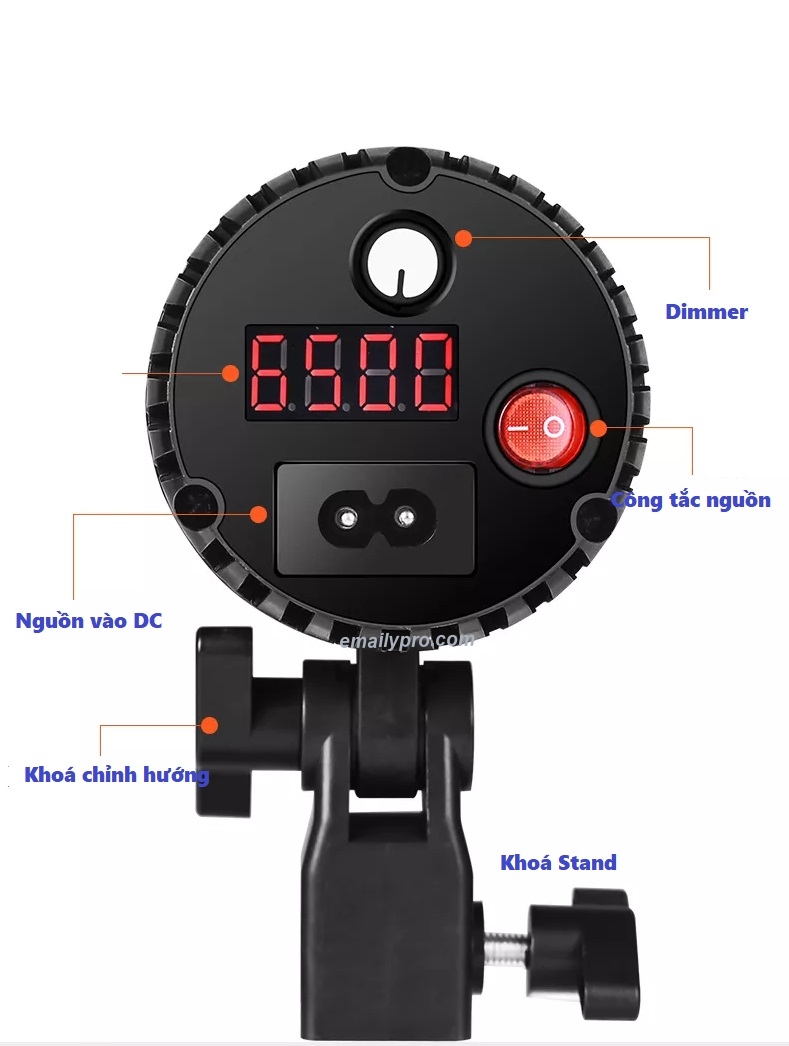 Đèn Spotlight LED YM-80 Bi-Colour 50W