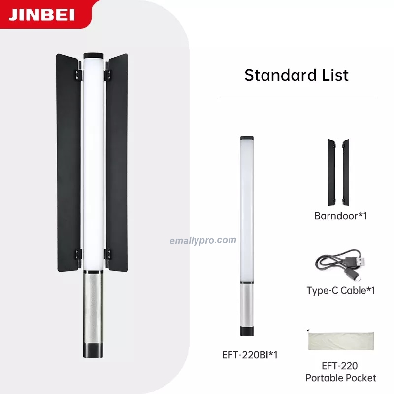 LED STICK JINBEI EFT220Bi  2000K ~ 7500K