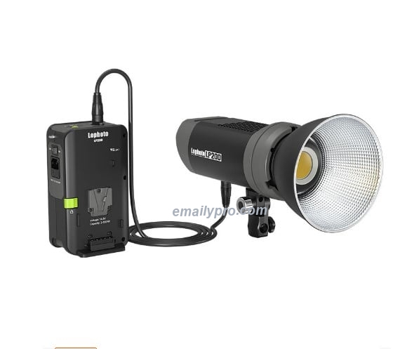 LED VIDEO LIGHT LP200 6500K 200W